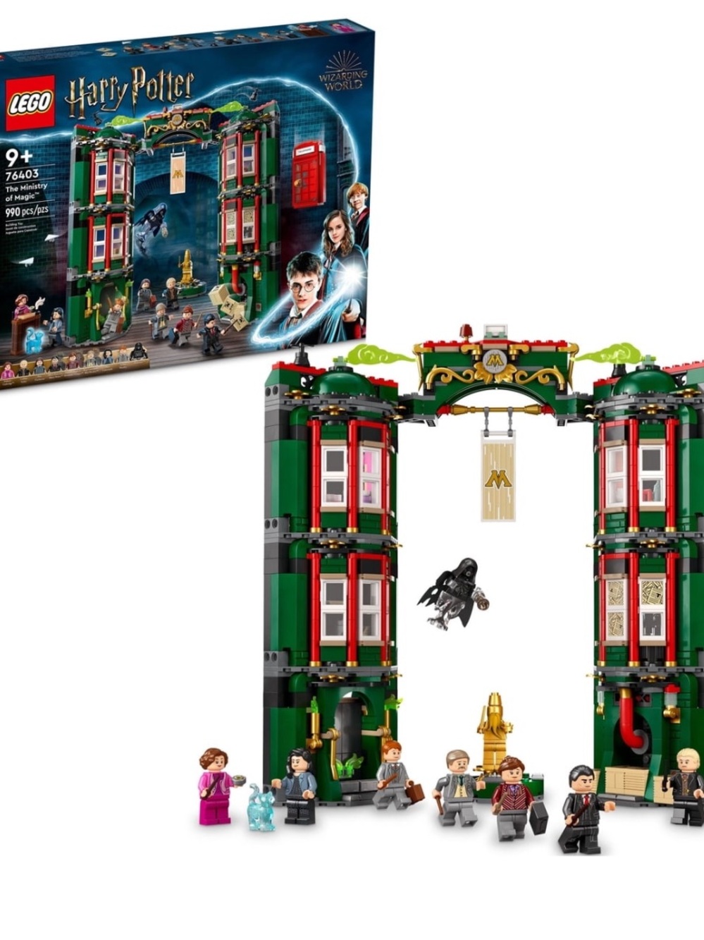 *NEW IN BOX• Harry Potter 76403 The Ministry Of Magic Building Set • Retired